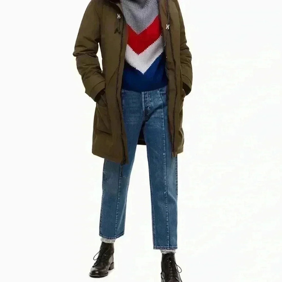 Aritzia TNA Bancroft Parka Winter Jacket Coat Dark Olive  Green Size XXS - Picture 6 of 16